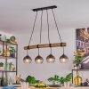 Koyoto Suspension, Boule lumineuse, Suspension Écru, Noir, 4 lumières
