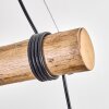 Koyoto Suspension, Boule lumineuse, Suspension Écru, Noir, 4 lumières
