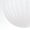 Chehalis Plafonnier, Boule lumineuse Blanc, 5 lumières