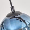Koyoto Suspension, Boule lumineuse, Suspension Écru, Noir, 4 lumières