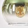 Koyoto Suspension, Boule lumineuse, Suspension Écru, Noir, 4 lumières