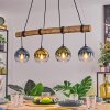 Koyoto Suspension, Boule lumineuse, Suspension Écru, Noir, 4 lumières