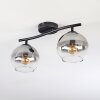 Koyoto Plafonnier, Boule lumineuse Clair, Fumé, 2 lumières