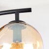 Koyoto Plafonnier, Boule lumineuse Ambre, Clair, 2 lumières