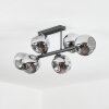 Ripoll Plafonnier, Boule lumineuse Fumé, 6 lumières