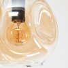 Ripoll Plafonnier, Boule lumineuse Ambre, 6 lumières