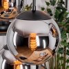 Gastor Suspension, Boule lumineuse, Suspension Noir, 6 lumières