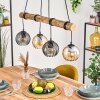 Koyoto Suspension, Boule lumineuse, Suspension Écru, Noir, 4 lumières