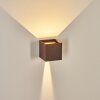 Tamarin Lampe murale d´extérieur, Applique murale LED Rouille, 2 lumières