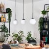 Gastor Suspension, Boule lumineuse, Suspension Blanc, 3 lumières