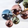 Chehalis Plafonnier, Boule lumineuse Or, Noir, 10 lumières