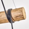 Koyoto Suspension, Boule lumineuse, Suspension Écru, Noir, 3 lumières