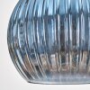 Koyoto Suspension, Boule lumineuse, Suspension Écru, Noir, 3 lumières