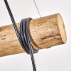 Koyoto Suspension, Boule lumineuse, Suspension Écru, Noir, 3 lumières