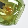 Koyoto Plafonnier, Boule lumineuse 52 cm Bleu, Chrome, Or, Vert, Cuivré, Fumé, 5 lumières