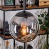 Gastor Suspension, Boule lumineuse, Suspension Ambre, Clair, Fumé, 3 lumières