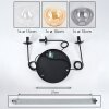 Gastor Suspension, Boule lumineuse, Suspension Ambre, Clair, Fumé, 3 lumières