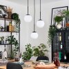 Gastor Suspension, Boule lumineuse, Suspension Blanc, 3 lumières