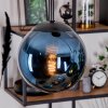 Gastor Suspension, Boule lumineuse, Suspension Bleu, Vert, Cuivré, 3 lumières