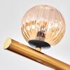 Chehalis Plafonnier, Boule lumineuse Or, Noir, 10 lumières