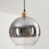 Koyoto Suspension, Boule lumineuse, Suspension Or, 1 lumière