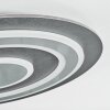 Lidor Plafonnier LED Noir, 1 lumière