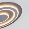 Lidor Plafonnier LED Noir, 1 lumière