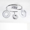 Spot Prag LED Chrome, 3 lumières