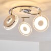 Spot Prag LED Chrome, 3 lumières