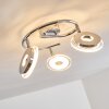 Spot Prag LED Chrome, 3 lumières
