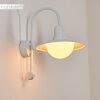 Pohei Lampe murale d´extérieur Blanc, 1 lumière, Détecteur de mouvement