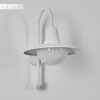 Pohei Lampe murale d´extérieur Blanc, 1 lumière, Détecteur de mouvement