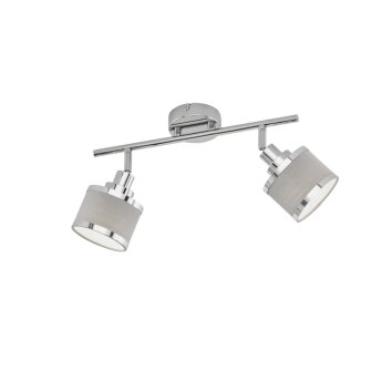 Spot WOFI ALEXIA Chrome, 2 lumières