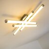 Plafonnier ISKUT LED Chrome, 4 lumières