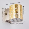 Applique murale Bamako Nickel mat, 1 lumière