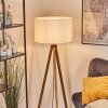 Flemming Lampadaire Écru, Noir, 1 lumière