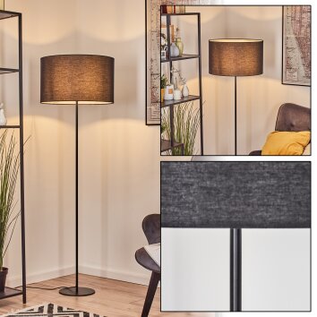 Flemming Lampadaire Noir, 1 lumière