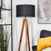 Flemming Lampadaire Écru, Noir, 1 lumière