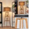 Flemming Lampadaire Écru, Noir, 1 lumière