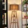Flemming Lampadaire Écru, Noir, 1 lumière