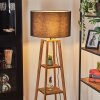 Flemming Lampadaire Écru, Noir, 1 lumière