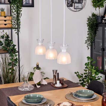 Sumar Suspension, Suspension Blanc, 3 lumières