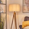 Flemming Lampadaire Écru, Noir, 1 lumière