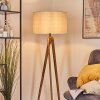 Flemming Lampadaire Écru, Noir, 1 lumière