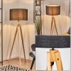 Flemming Lampadaire Écru, Noir, 1 lumière