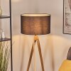 Flemming Lampadaire Écru, Noir, 1 lumière