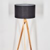 Flemming Lampadaire Écru, Noir, 1 lumière