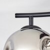 Ripoll Plafonnier, Boule lumineuse Chrome, Fumé, 2 lumières