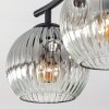 Ripoll Plafonnier, Boule lumineuse Clair, Fumé, 2 lumières