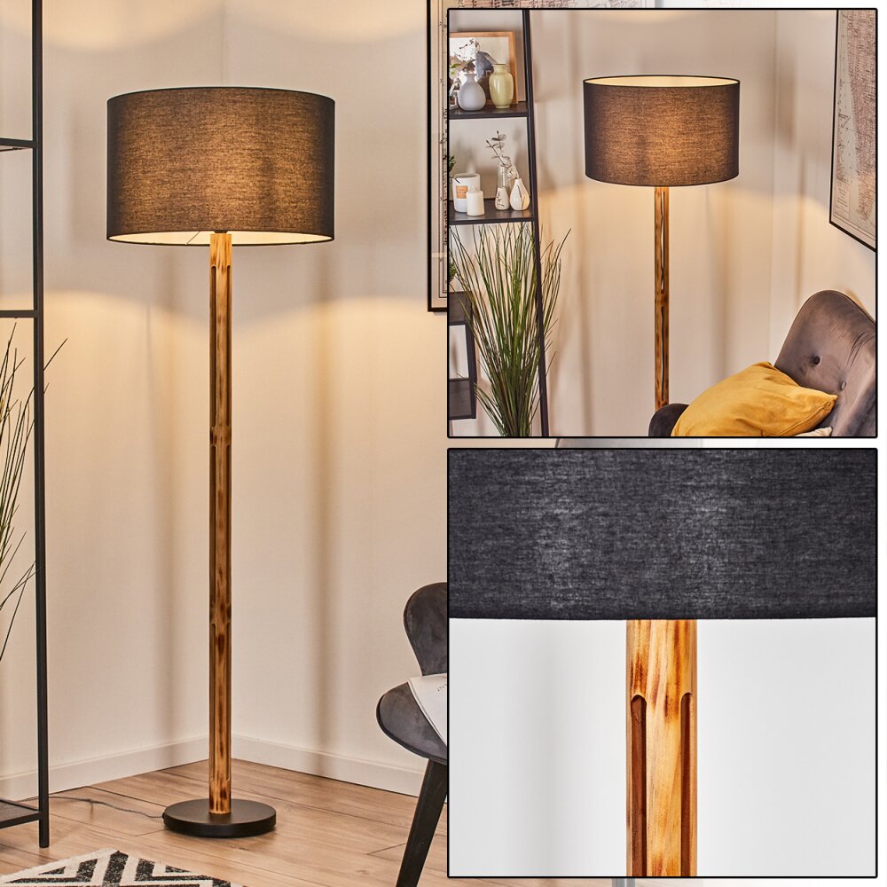 Flemming Lampadaire Écru, Noir, 1 lumière main product photo